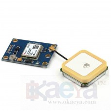 OkaeYa 6M U-BLOX NEO-6M GPS Positioning Module to Serial TTL